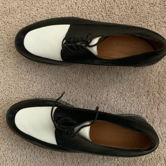 Robert Clergerie Two-Tone Platform Shoes - Picture 2 of 3